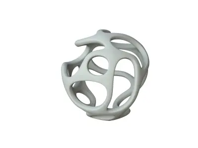 SciFi Cube Object No 22934 Low Poly Shape Texture