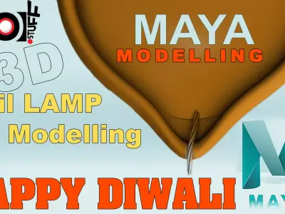 SOIL LAMP Low-poly 3D model