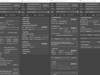 3DS MAX 2017 VRAY ADV PRODUCT RENDER SCENE 3D model