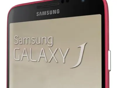 Samsung Galaxy J Pink 3D model