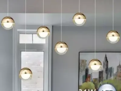 PENDANT LIGHT 3D model 8
