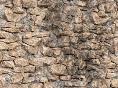 Stone Wall 20 - Seamless Texture