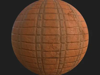 Brick PBR Material SBS Project And Textures Texture