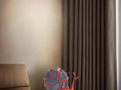 snail Table Lamp 3D print model