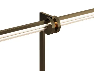 Optical Table light Low-poly 3D model