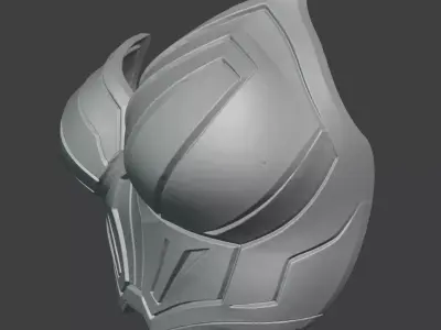 SLEEK SCI-FI BREASTPLATE 3D print model