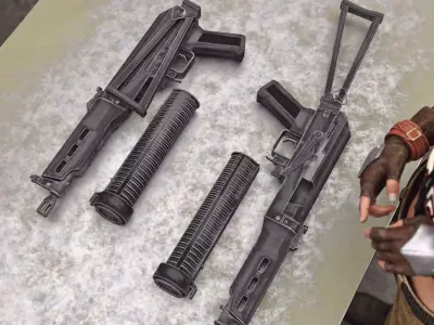 Pp 19 Rifle Bizon for G8F 3D model