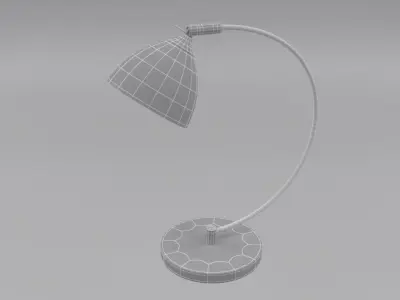 Lamp collection floor with two lights 3D model