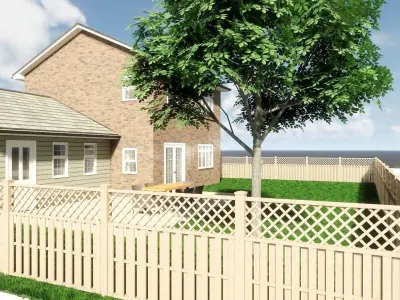Detached House 3D model