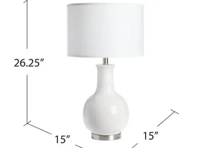Weston Table Lamp Light -  2 Colour 3D model