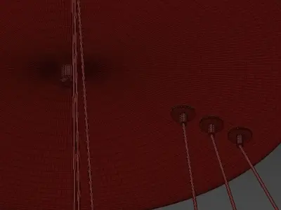 CIRCULO 3 LED 3D model