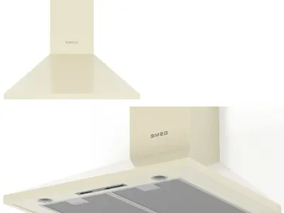 SMEG kitchen appliance collection 3D model