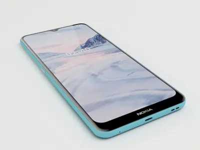 Nokia 2 4 3D model