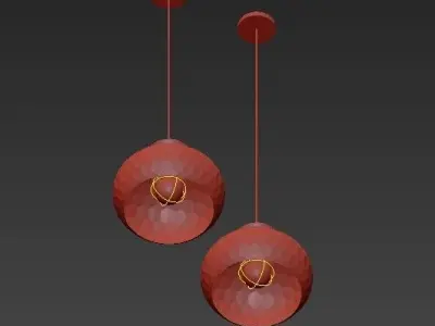 Clark 1Light Pendant 3D model
