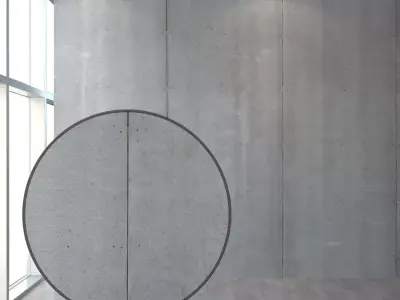 Concrete wall with circle in middle Texture