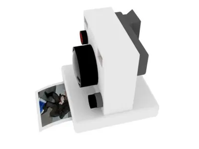 Camera Analog 3D model