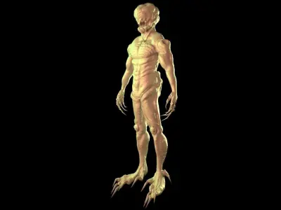 The Killing Maniac Savage Alien 3D model
