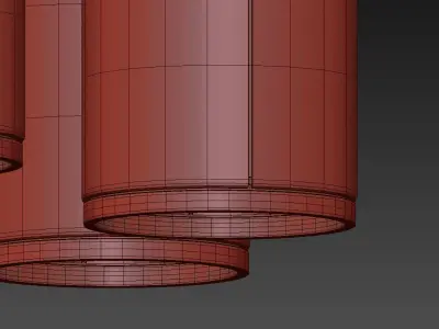 CIRKUS CHANDELIER SMALL Pendant 3D model