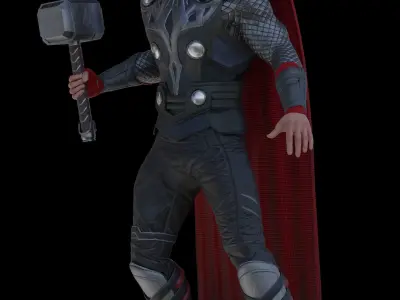 Thor Odinson from First Movie - Thor 1 - 3D model