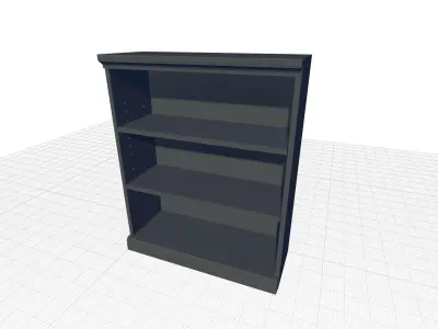 Hanlon Standard Bookcase 3D model