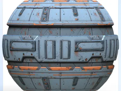Sci-FI Seamless Texture Texture 14