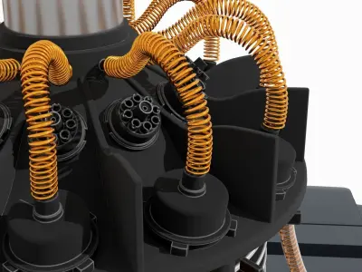 Fusion Furnace - Live size prop V2 3D print model