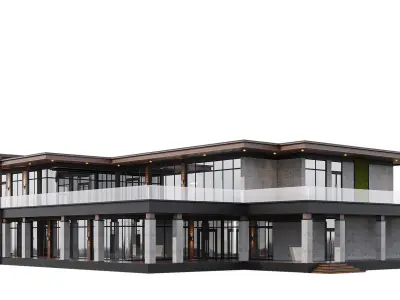 VILLA  N01 3D model