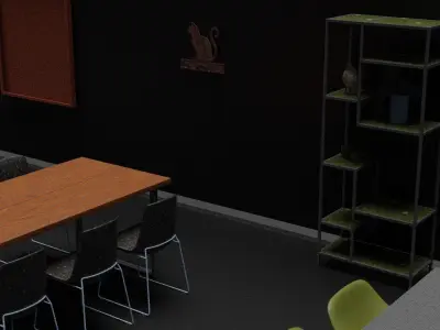 Living Room 3D model