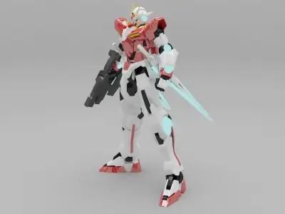 GUNDAM robot 3D model