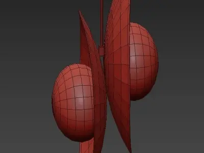 Nouvel Small Pendant 3D model