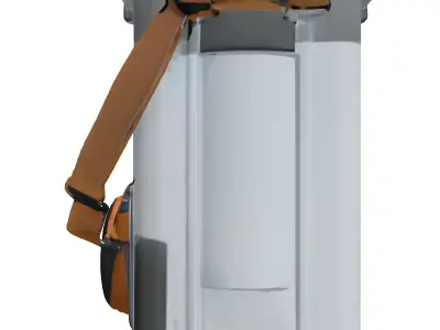 Rugged Portable Survival Device Low-poly 3D model