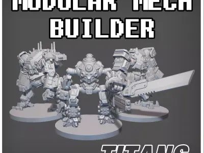 MMB Titans 3D print model