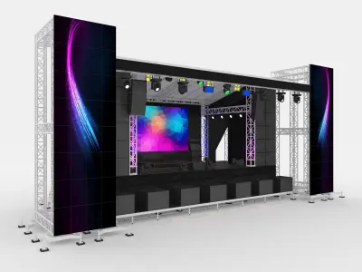 Collection Stage 4 3D Model Pack