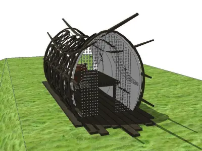 Creative Design-Holiday Cabin-019 3D model