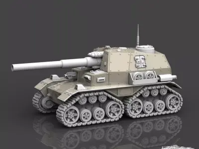 SPMV 165 GRETL SPG 3D print model
