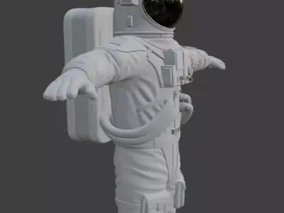 Spacesuit Astronaut EVA Suit 3D Model High Detail 3D model