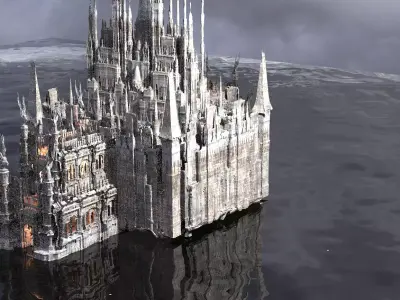 Mansion Structures Tall 3D model