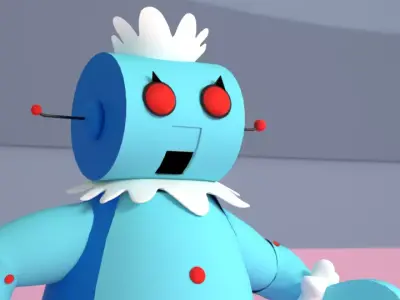 Rosie the Robot 3D model