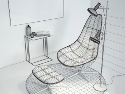 BoConcept Boston Chair 3D model