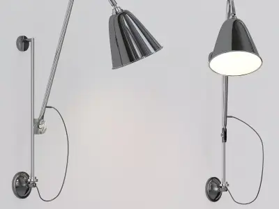 Wall Light from Gubi Nedgis Lighting 3D model