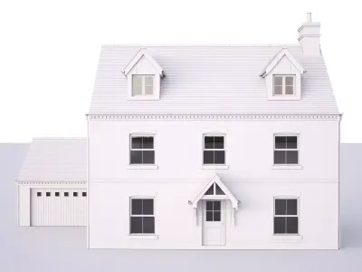 British House Galley Common C 3D model