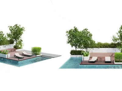 Urban Environment 01blend 3D model