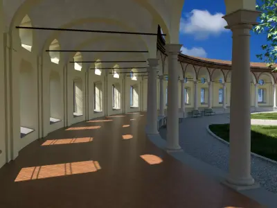 Rotonda della Besana MUBA Milano 3d model 3D model