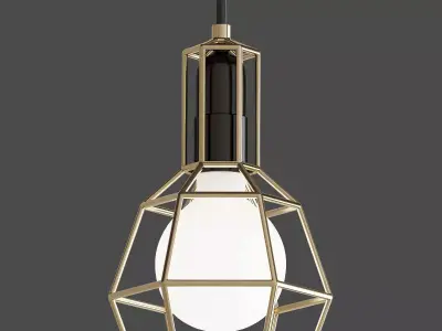 Work Lamp designed 3D model