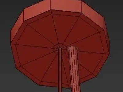 PLANETARY two circular pendant lights hanging 3D model