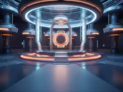 UE5 Virtual Lab 3D model