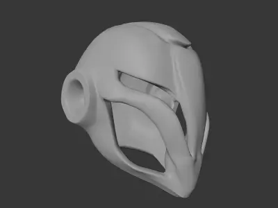 3D Sci-Fi Model Low-poly 3D model