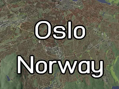 Scandinavia - city and urban 3D Model Pack