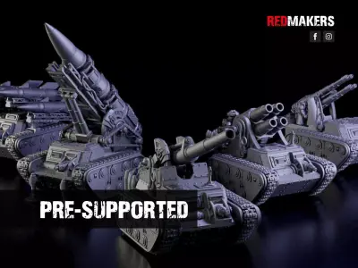 Self-propelled artillery - Imperial Force 3D print model