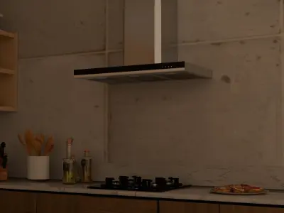 Kitchen Interior 3D model order